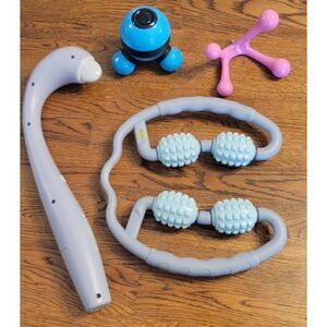 Series 8 Fitness massage roller stick, Portable full-body massager, Handheld ele